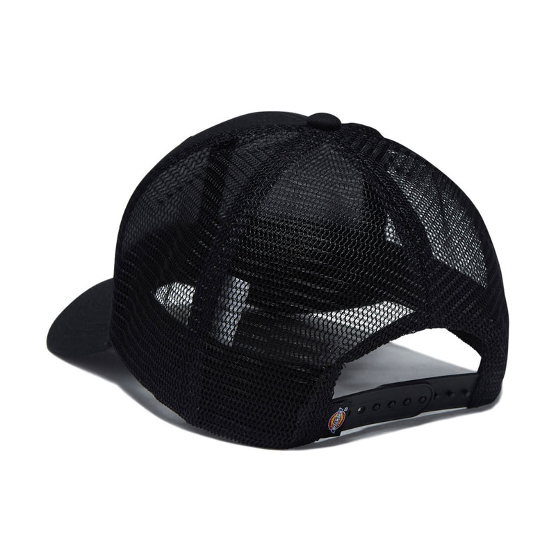 Dickies Workwear Eagle Patch Low Profile Twill Trucker Hat Black