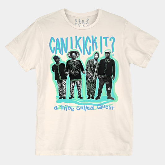 A Tribe Called Quest Can I Kick It T-Shirt White-Black Sheep Skate Shop