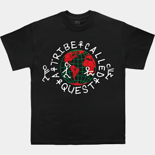 A Tribe Called Quest Global T-Shirt Black-Black Sheep Skate Shop