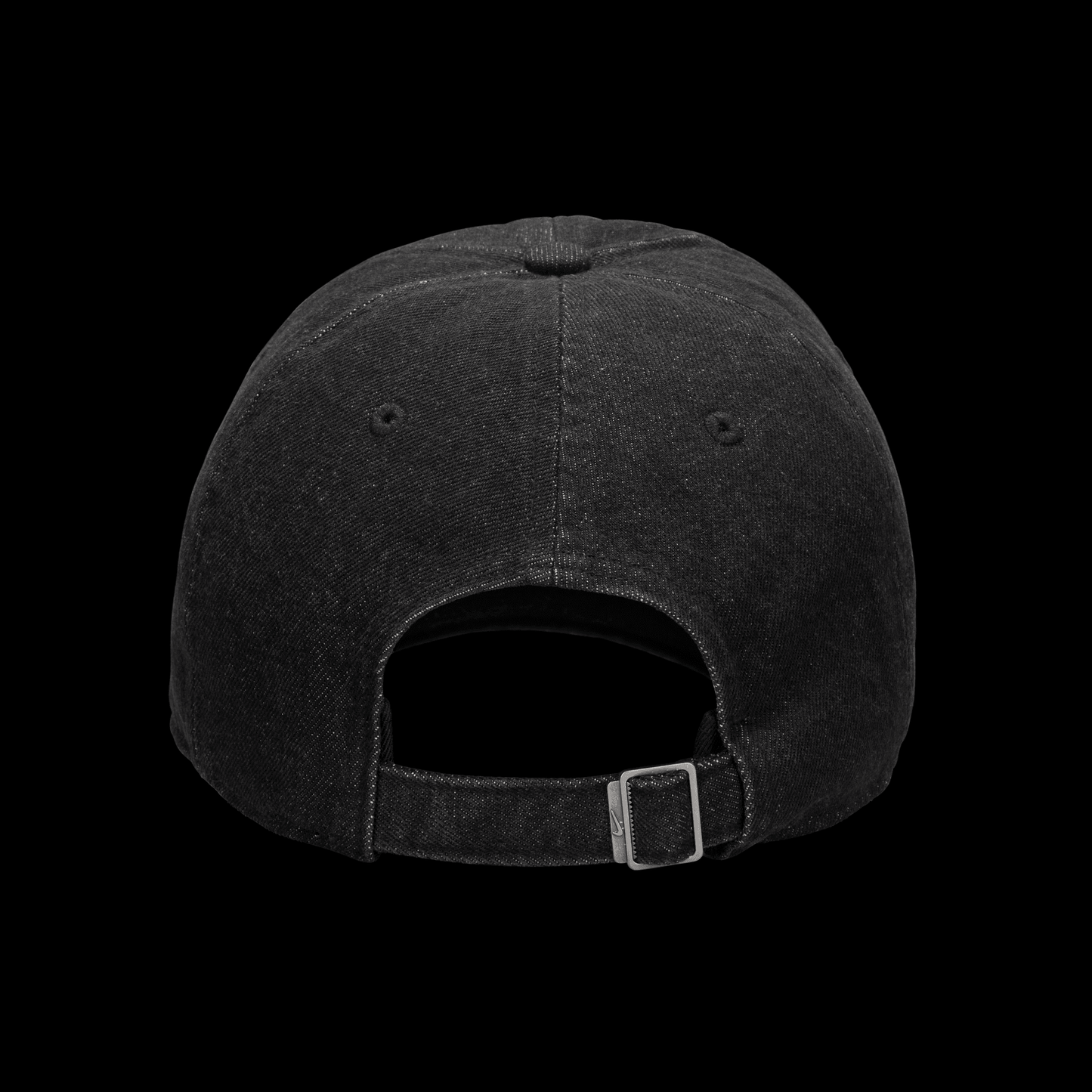 Nike Club Unstructured Denim Cap Black - White