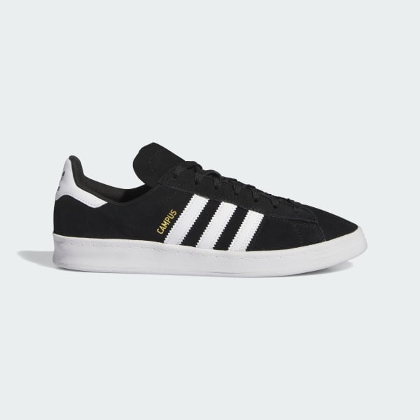Adidas Campus ADV Black - White Skate Shoe – Black Sheep Skate Shop