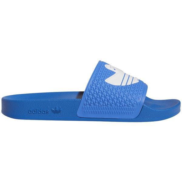 Adidas sales slippers blue