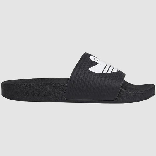 Adidas Mark Gonzales Shmoofoil Slides Core Black - Cloud White - Cloud White-Black Sheep Skate Shop
