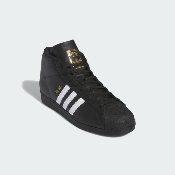 Adidas Pro Model ADV Core Black - Footwear White - Gold Metallic-Black Sheep Skate Shop