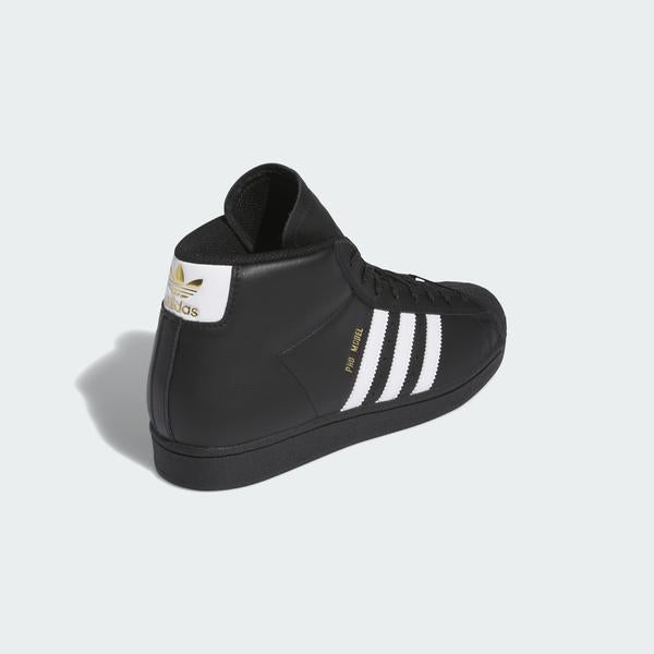 Adidas Pro Model ADV Core Black - Footwear White - Gold Metallic-Black Sheep Skate Shop