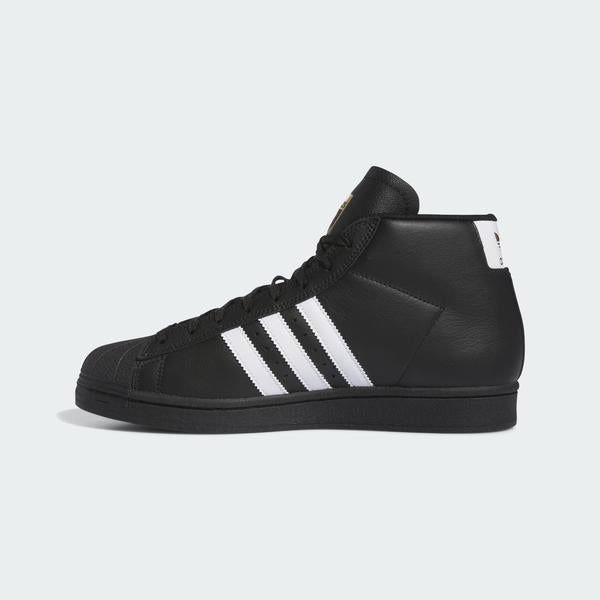 Adidas Pro Model ADV Core Black - Footwear White - Gold Metallic-Black Sheep Skate Shop
