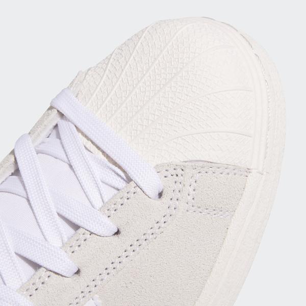 Adidas Pro Shell ADV Footwear White - Metallic Silver - Core White-Black Sheep Skate Shop