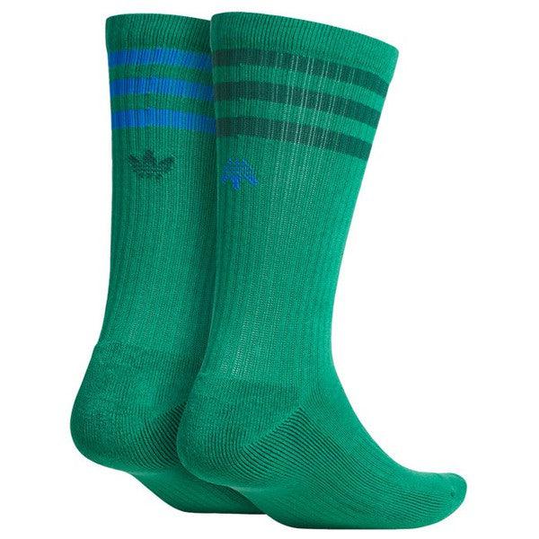 Adidas Rolling Links Crew Socks Collegiate Green-Black Sheep Skate Shop