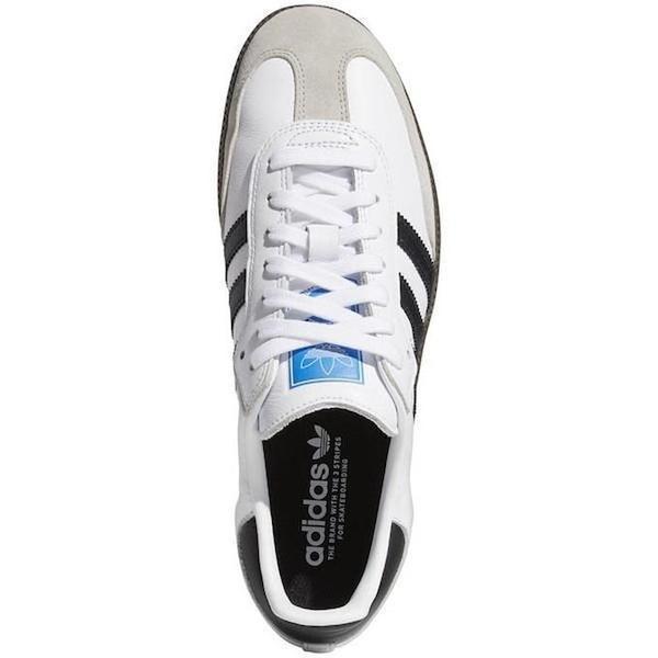 Adidas Samba ADV White - Black - Gum-Black Sheep Skate Shop
