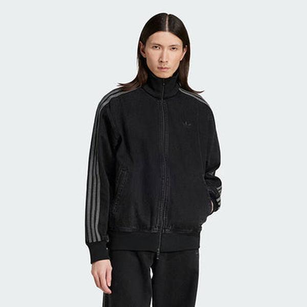 Adidas Skateboarding Firebird Track Jacket True Black Denim-Black Sheep Skate Shop