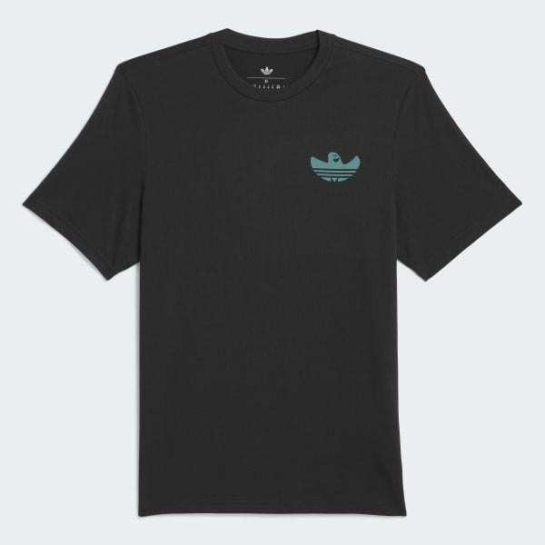 Adidas Skateboarding Shmoofoil Gonz Speedy Tee Black - Preloved Teal-Black Sheep Skate Shop
