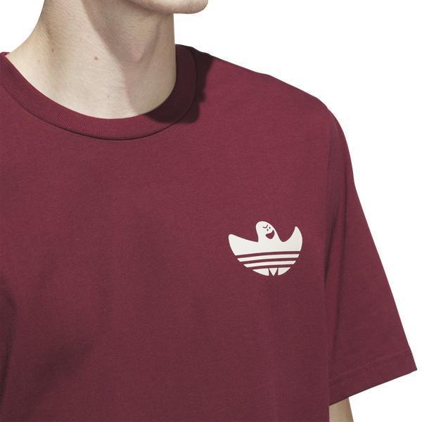 Adidas Skateboarding Shmoofoil Gonz Speedy Tee Shadow Red - Alumina-Black Sheep Skate Shop