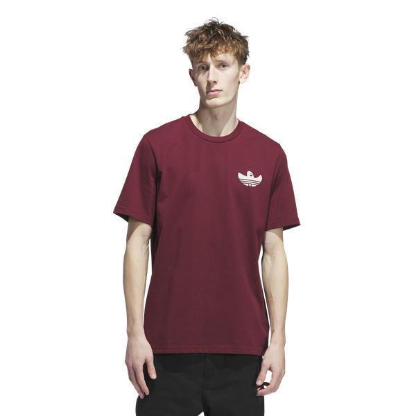 Adidas Skateboarding Shmoofoil Gonz Speedy Tee Shadow Red - Alumina-Black Sheep Skate Shop