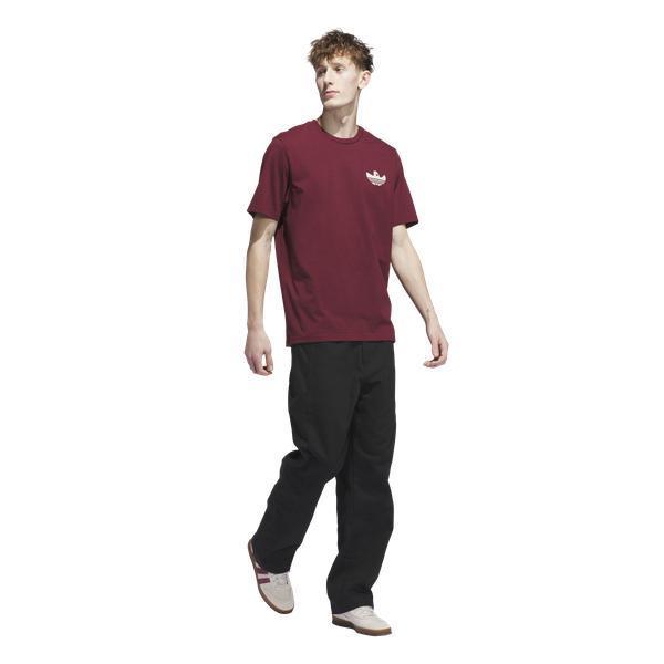Adidas Skateboarding Shmoofoil Gonz Speedy Tee Shadow Red - Alumina-Black Sheep Skate Shop