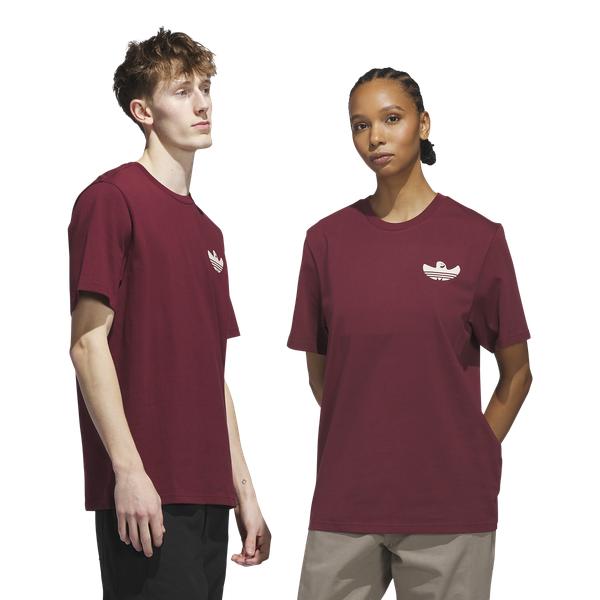 Adidas Skateboarding Shmoofoil Gonz Speedy Tee Shadow Red - Alumina-Black Sheep Skate Shop