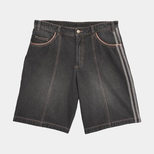 Adidas Skateboarding Tyshawn Denim Shorts Black-Black Sheep Skate Shop