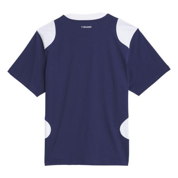 Adidas Skateboarding Tyshawn Tee Dark Blue - White-Black Sheep Skate Shop