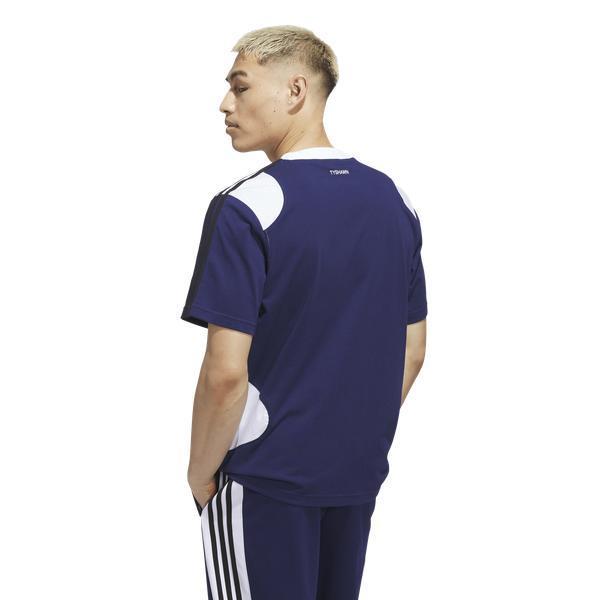 Adidas Skateboarding Tyshawn Tee Dark Blue - White-Black Sheep Skate Shop