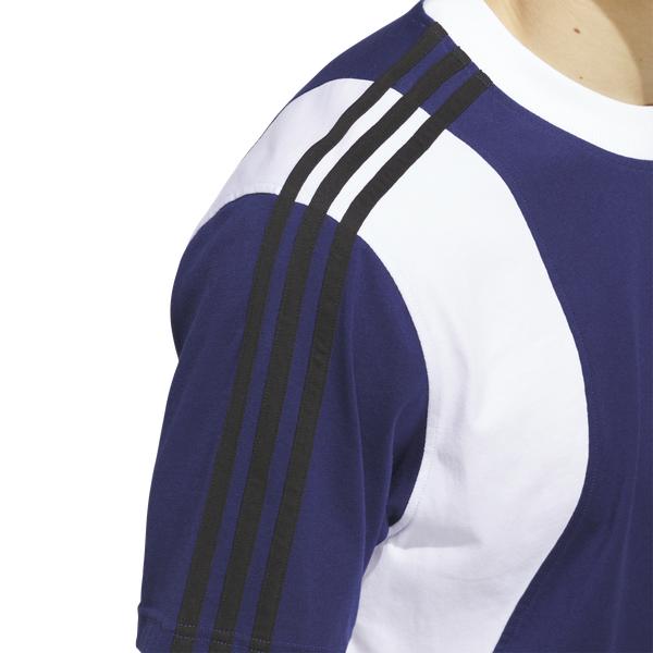 Adidas Skateboarding Tyshawn Tee Dark Blue - White-Black Sheep Skate Shop