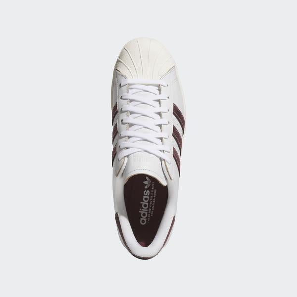 Adidas Superstar 80 ADV Crystal White - Shadow Red - Off White-Black Sheep Skate Shop