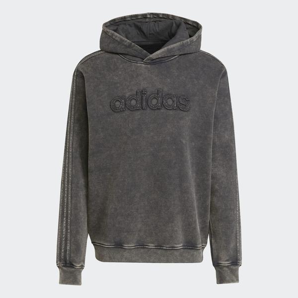 Adidas Vintage Wash Hooded Sweatshirt Black-Black Sheep Skate Shop