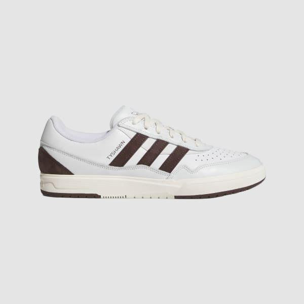 Adidas x Zach Saraceno Tyshawn II Low Crystal White / Shadow Brown / Off White-Black Sheep Skate Shop