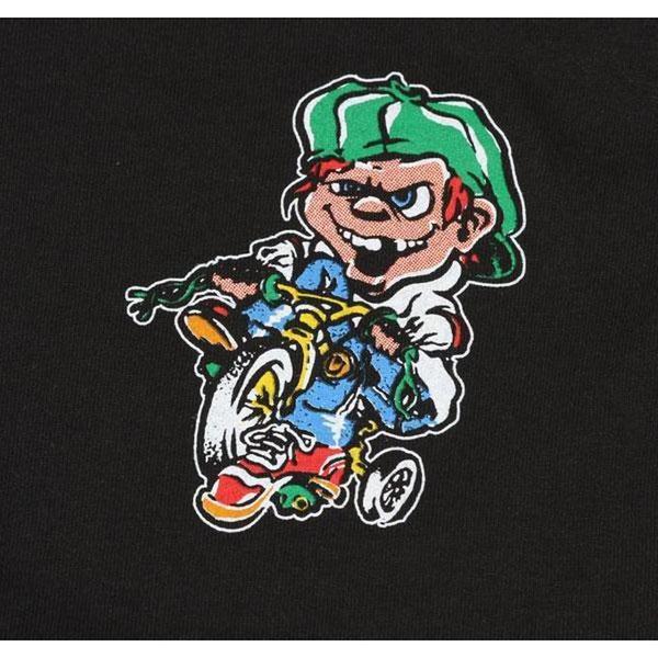 Andy Howell x Black Sheep Flame Tee Black-Black Sheep Skate Shop