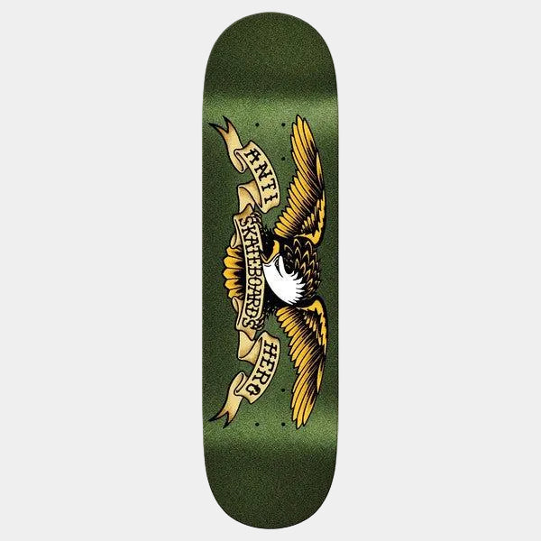 Anti Hero Easy Rider Classic Eagle Deck 8.38" Olive Glitter-Black Sheep Skate Shop