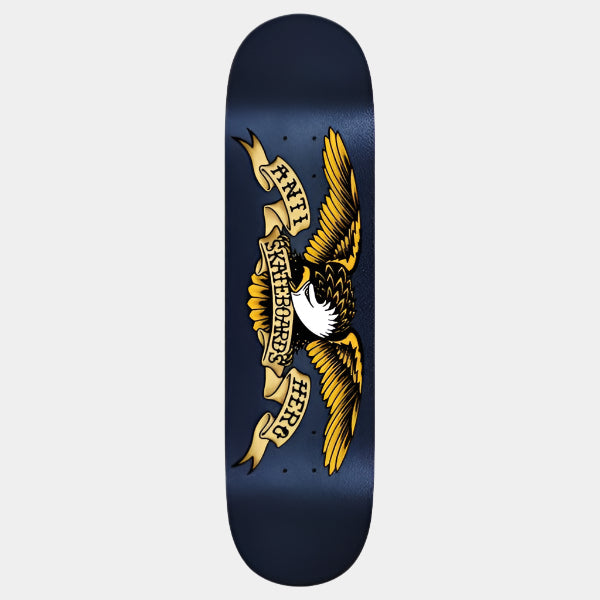 Anti Hero Easy Rider Classic Eagle Deck 8.5" Navy Glitter-Black Sheep Skate Shop