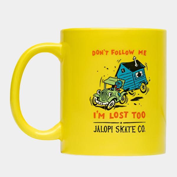 Anti Hero Jalopi Lost Coffee Mug Yellow-Black Sheep Skate Shop