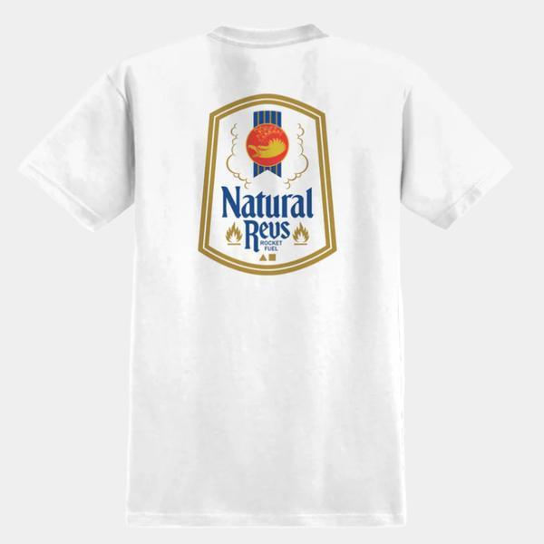 Anti Hero Natty Revs T-Shirt White-Black Sheep Skate Shop