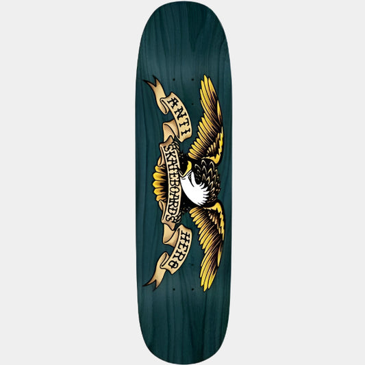 Anti Hero Shaped Eagle Overspray Blue Meanie Deck 8.75"-Black Sheep Skate Shop