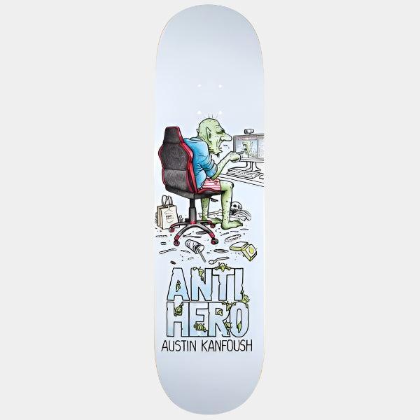 Anti Hero Skateboards Austin Kanfoush Trolls Deck 8.62"-Black Sheep Skate Shop