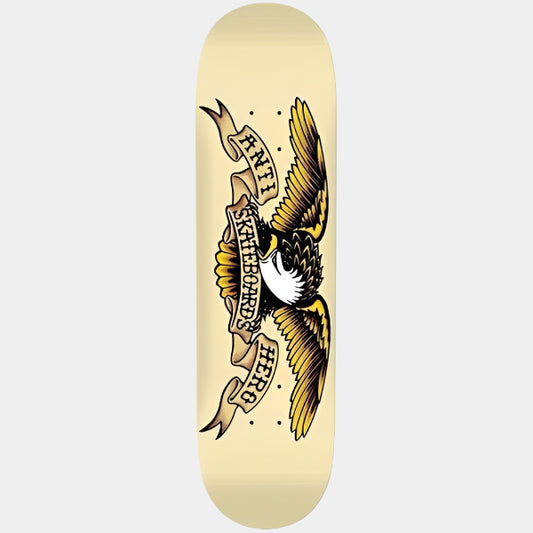 Anti Hero Skateboards Classic Eagle Deck 8.62" Cream-Black Sheep Skate Shop