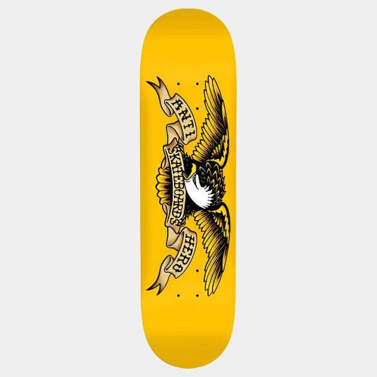 Anti Hero Skateboards Eagle DBX Basalt Deck 8.25" Yellow-Black Sheep Skate Shop