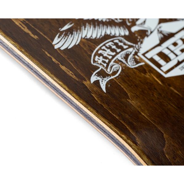Anti Hero Skateboards Eagle DBX Basalt Deck 8.5" Black-Black Sheep Skate Shop