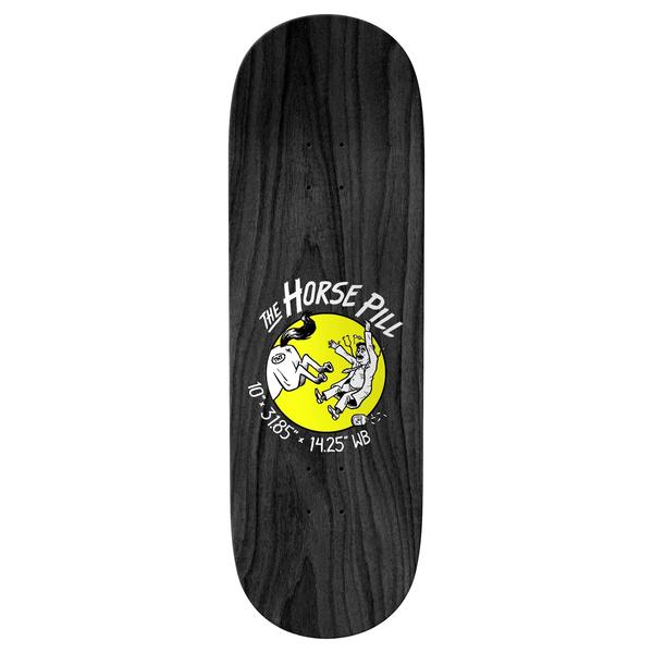 Anti Hero Skateboards Horse Pill Team Shaped Deck 10"-Black Sheep Skate Shop