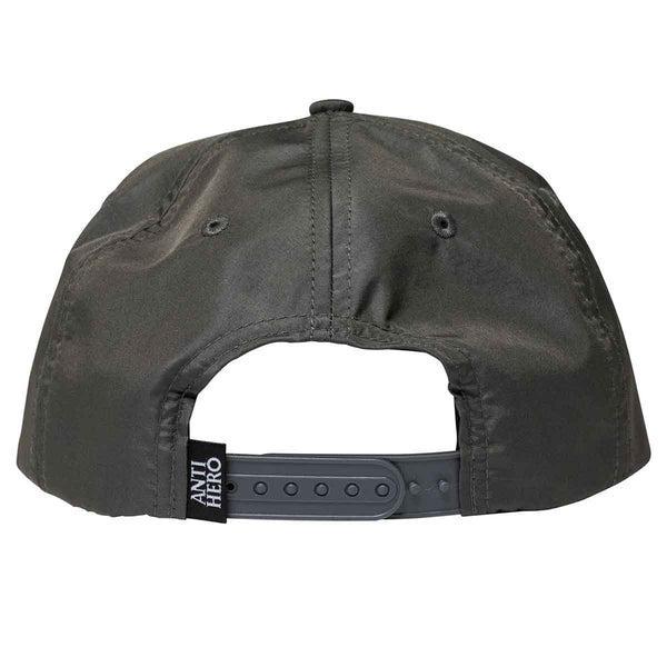 Anti Hero Stay Ready Rope Snapback Hat Charcoal - Black-Black Sheep Skate Shop