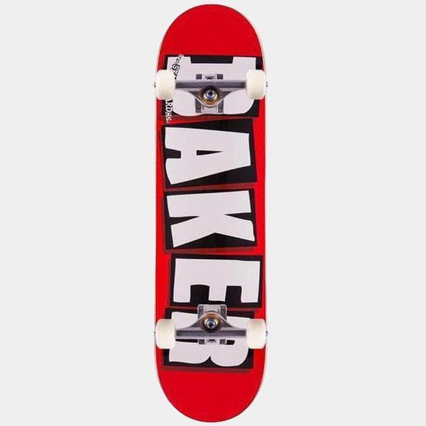 Baker Logo White Youth Premium Complete 7.75"-Black Sheep Skate Shop