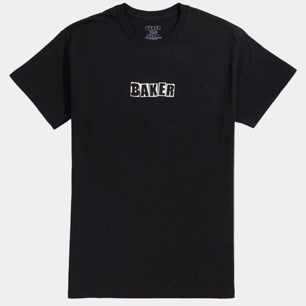 Baker Skateboards Brand Logo T-Shirt Black-Black Sheep Skate Shop