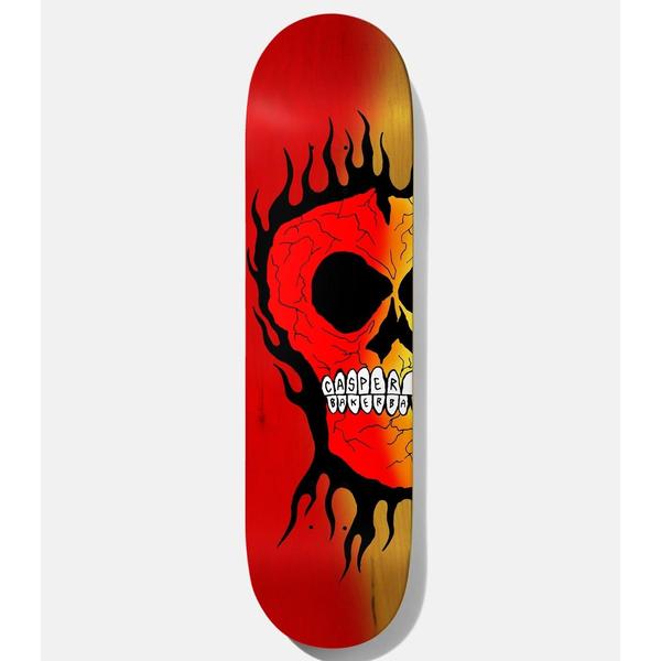 Baker Skateboards Casper Brooker Rasta Skull B2 Deck 8.5"-Black Sheep Skate Shop