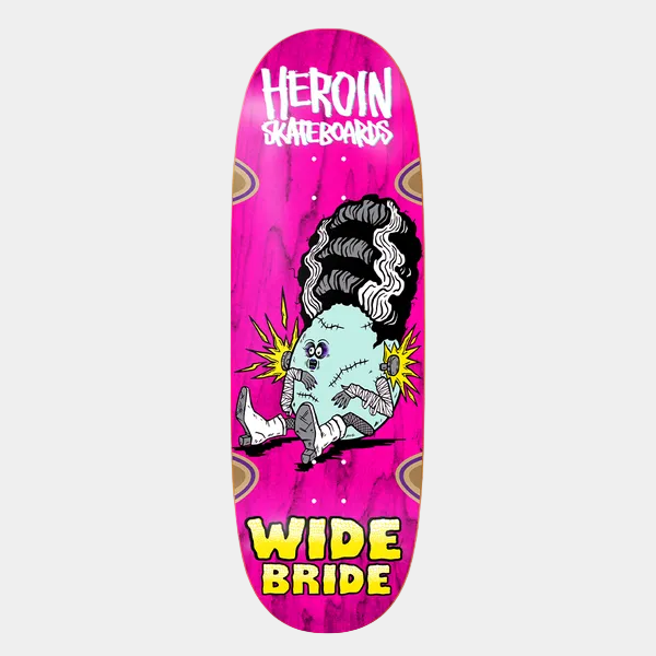 Heroin Skateboards Wide Bride Deck 10.4"
