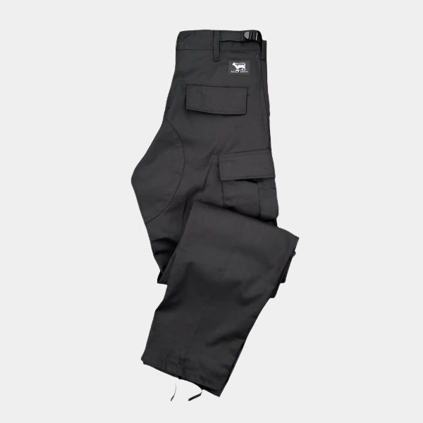 Black Sheep Cargo Skate Pants - Black-Black Sheep Skate Shop