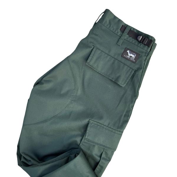 Black Sheep Cargo Skate Pants - Hunter Green-Black Sheep Skate Shop