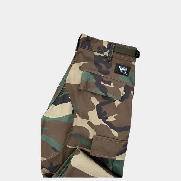 Black Sheep Cargo Skate Pants - Woodland Camo-Black Sheep Skate Shop