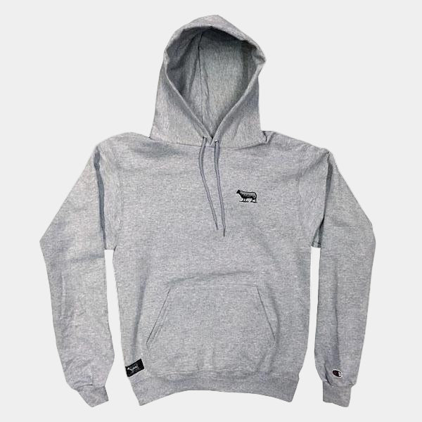 Black Sheep Champion Pullover Hoody Athletic Grey-Black Sheep Skate Shop