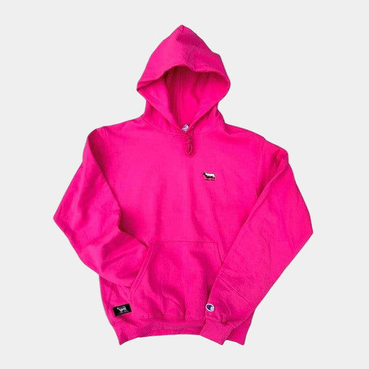Black Sheep Champion Pullover Hoody Hot Pink-Black Sheep Skate Shop
