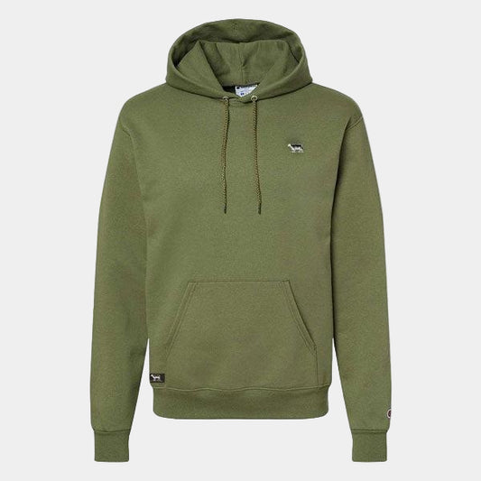 Black Sheep Champion Pullover Hoody Olive Green-Black Sheep Skate Shop