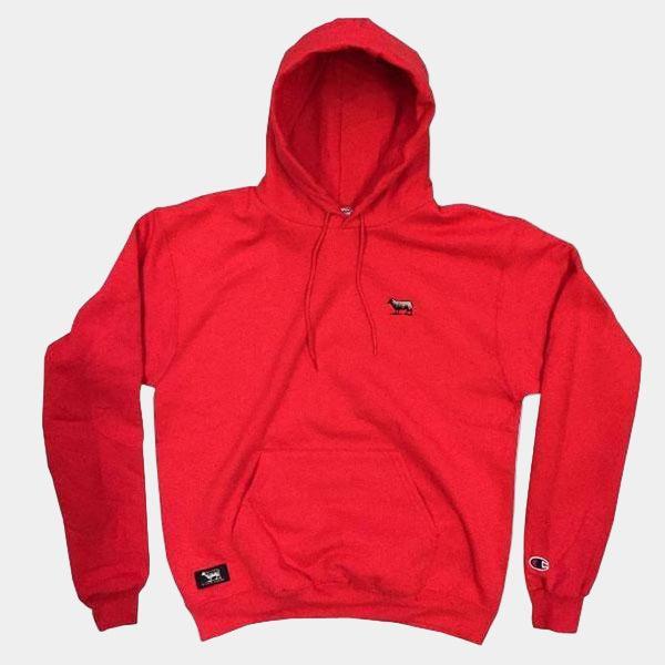Black Sheep Champion Pullover Hoody Scarlet Red-Black Sheep Skate Shop