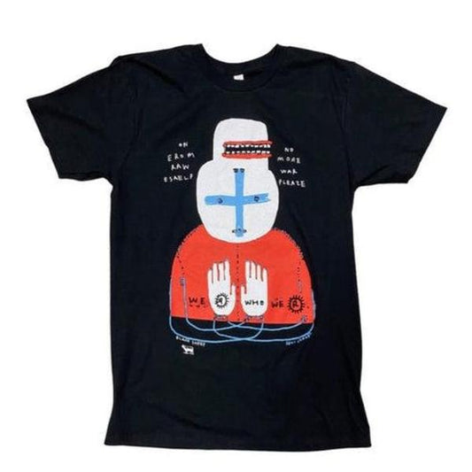 Black Sheep Chet Childress No More War Tee Black-Black Sheep Skate Shop
